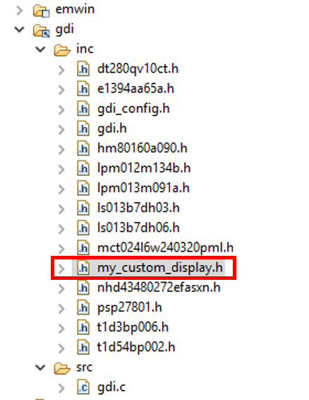 'Creating GDI Configuration File'