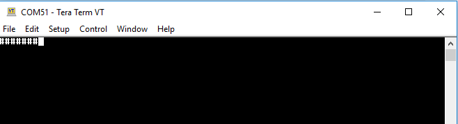 'Building Binary Application - Serial Console'