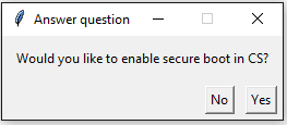 'Generating Product Keys - Enabling Secure Boot'