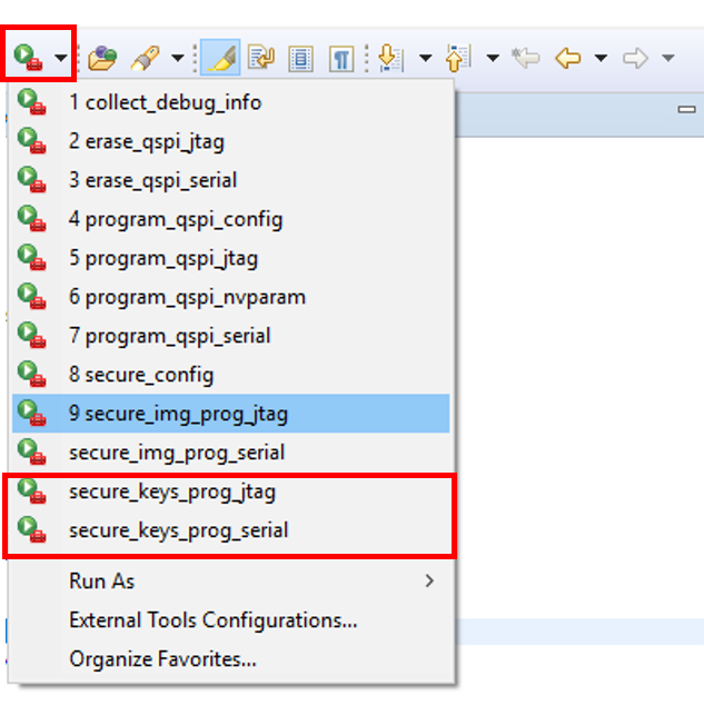 'Writing Keys in OTP'