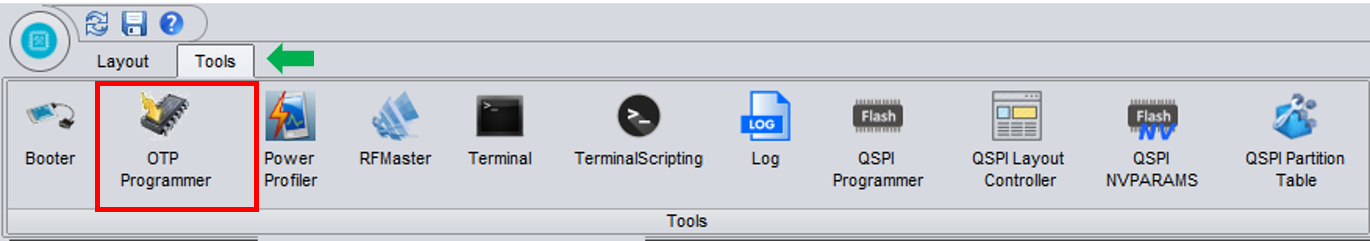 'Enabling Secure Boot Manually - Opening OPT Programmer'