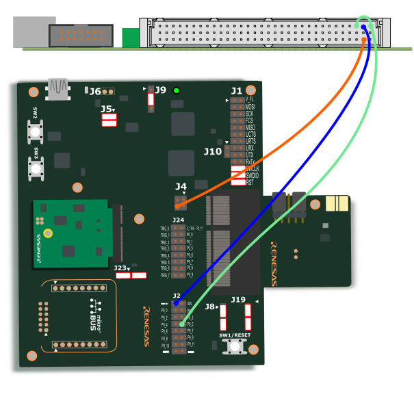 DA14535 Pro kit connection