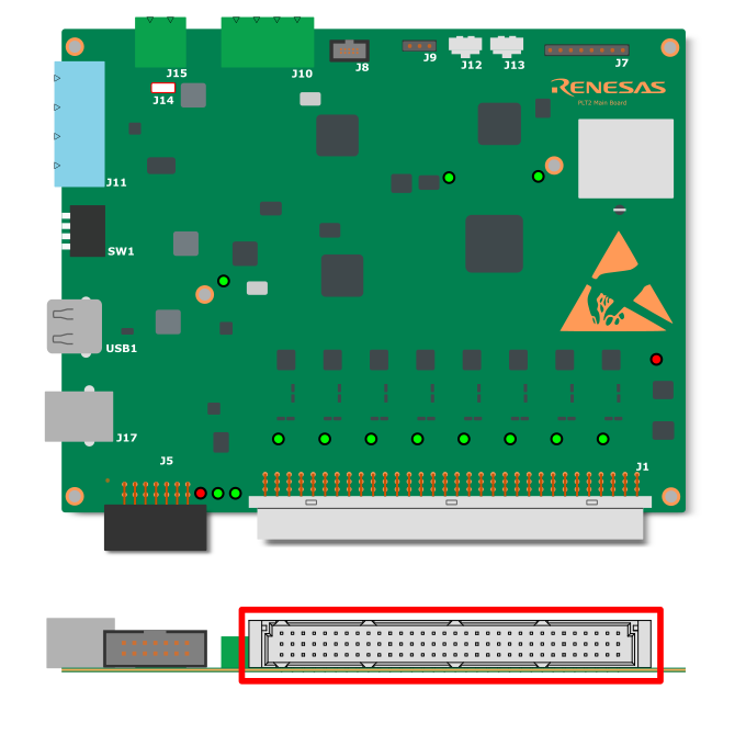 DUT connector
