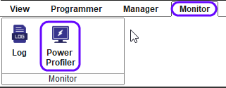 'Select Power Profiler'