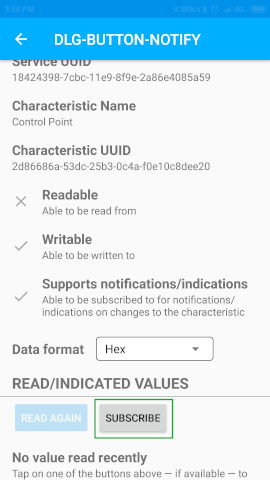 1. Example description — BLE Notifications on Button Press with Wake-up ...