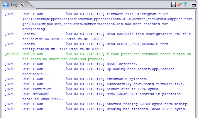 |sst| successful Flash connection and read.