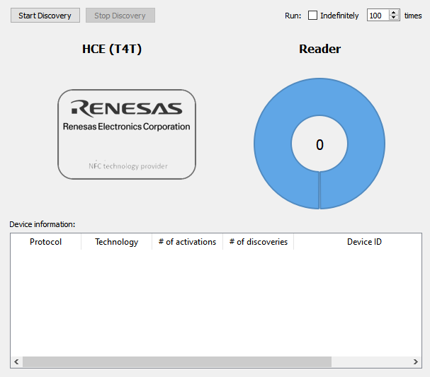 Discovery application view